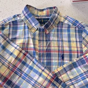 Ralph Lauren boys long sleeve shirt - size L (14-16)